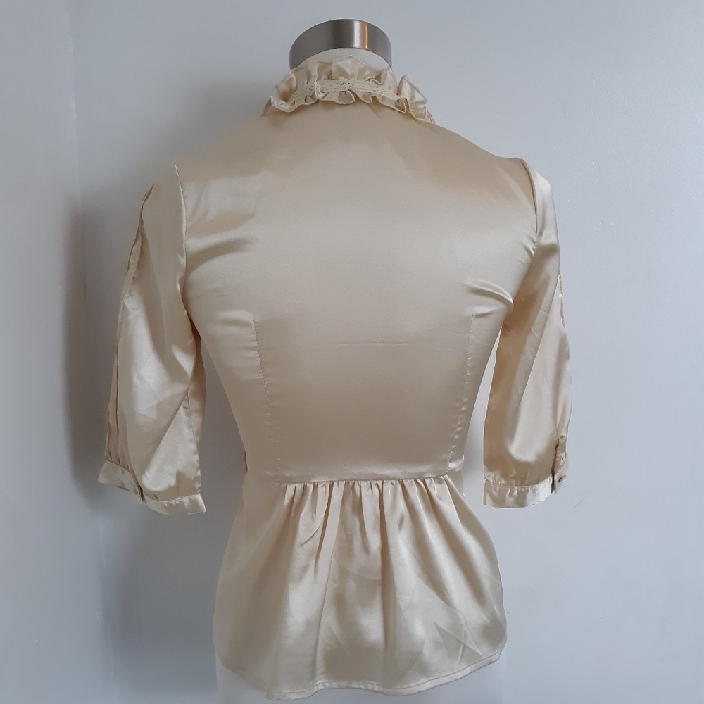 Ruffle Design casual blouse - Picture 5 of 8